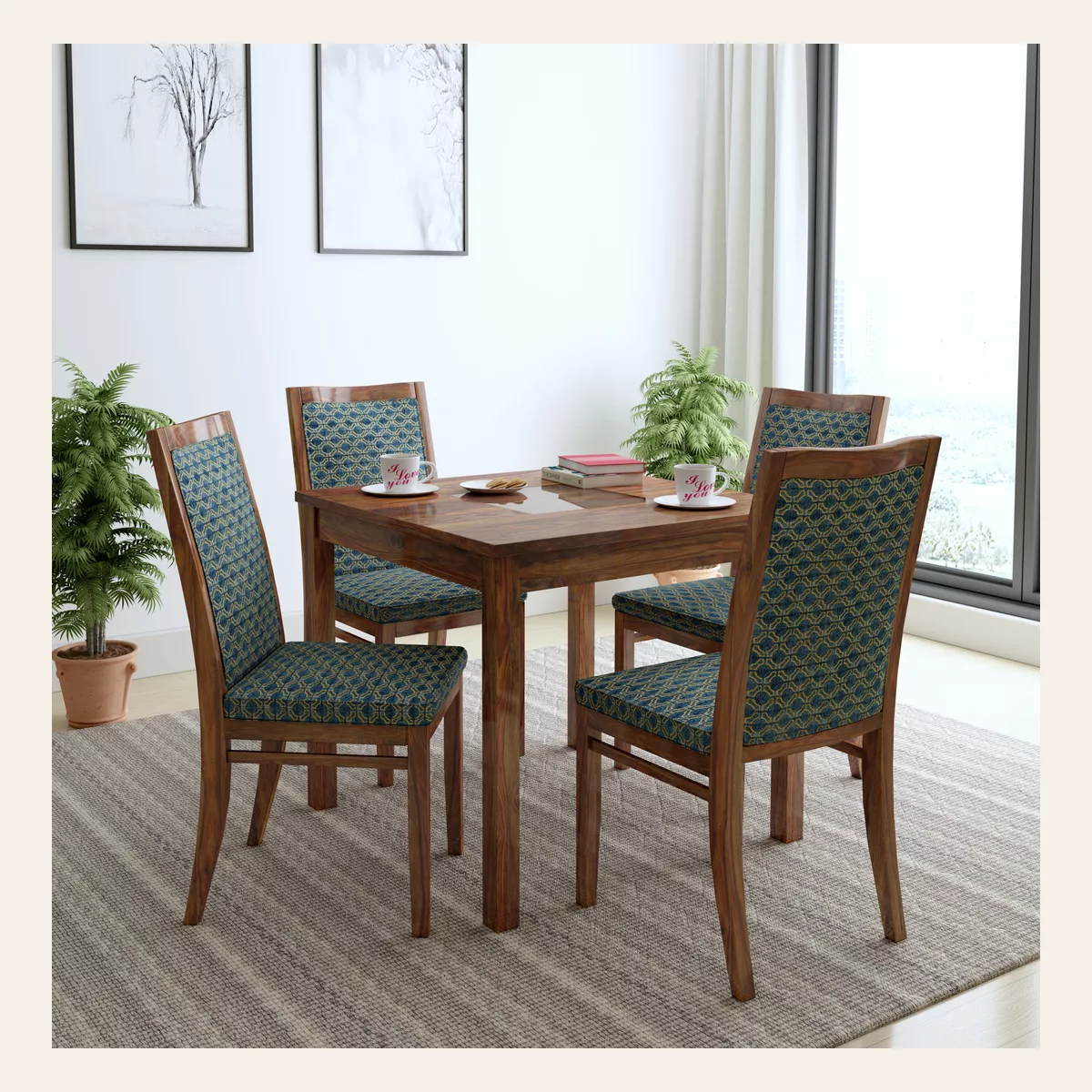 Albert 4 Seater Dining Set