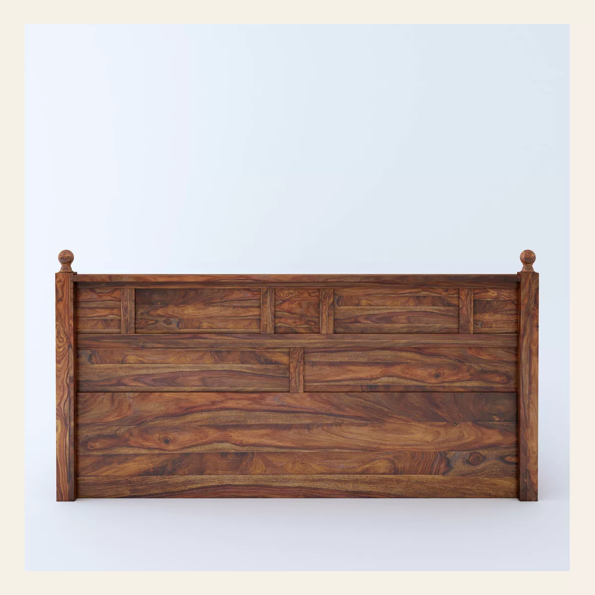Hop Teak King Storage Bed