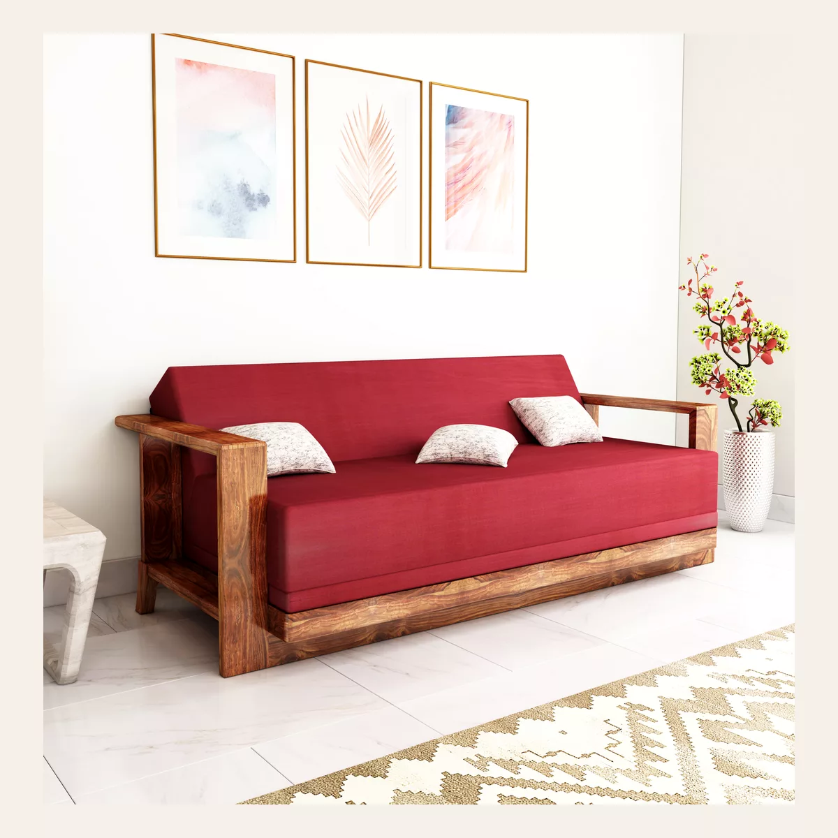 Semi Sofa Cum Bed