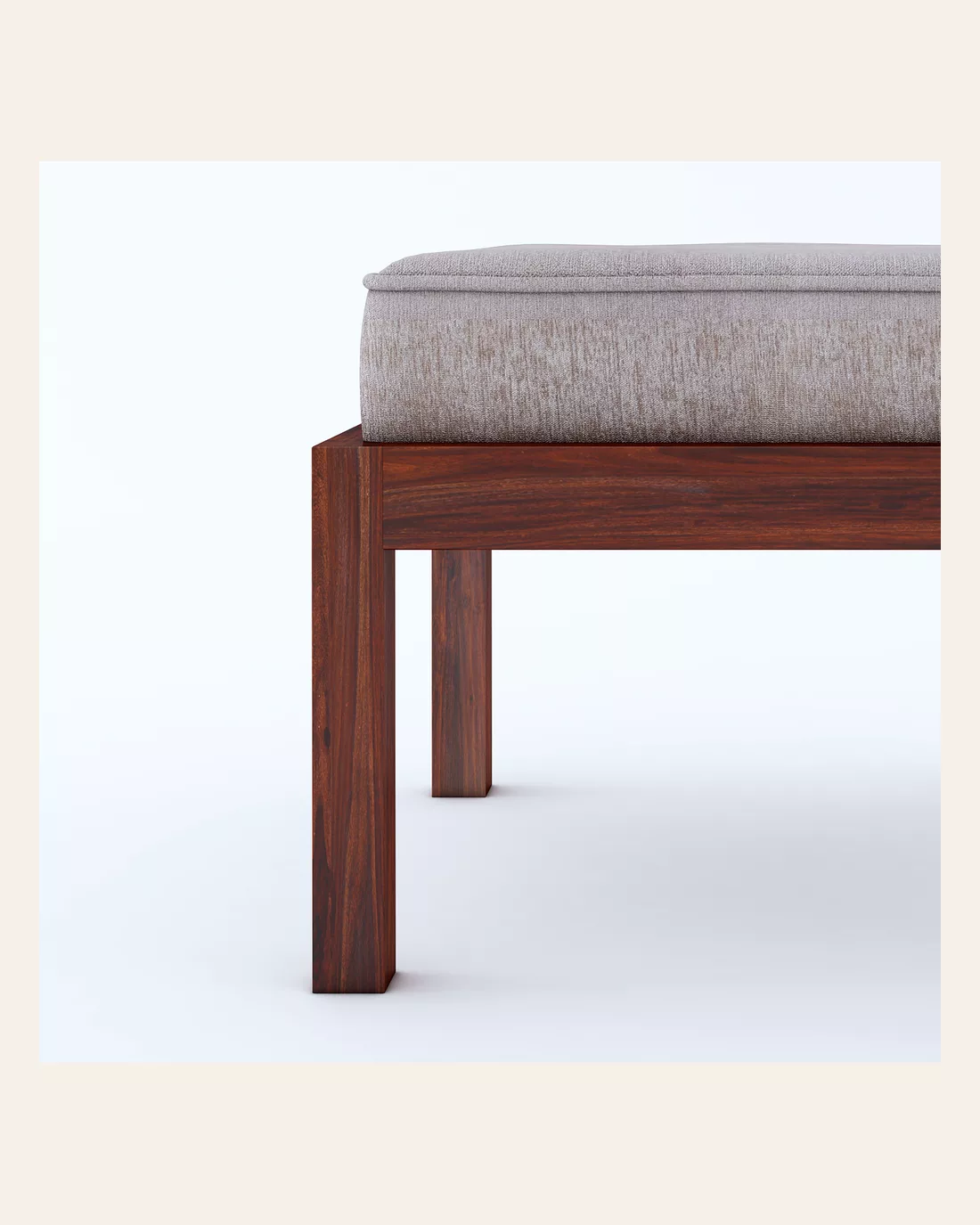 Vesta Beige 4 Stool Coffee Table